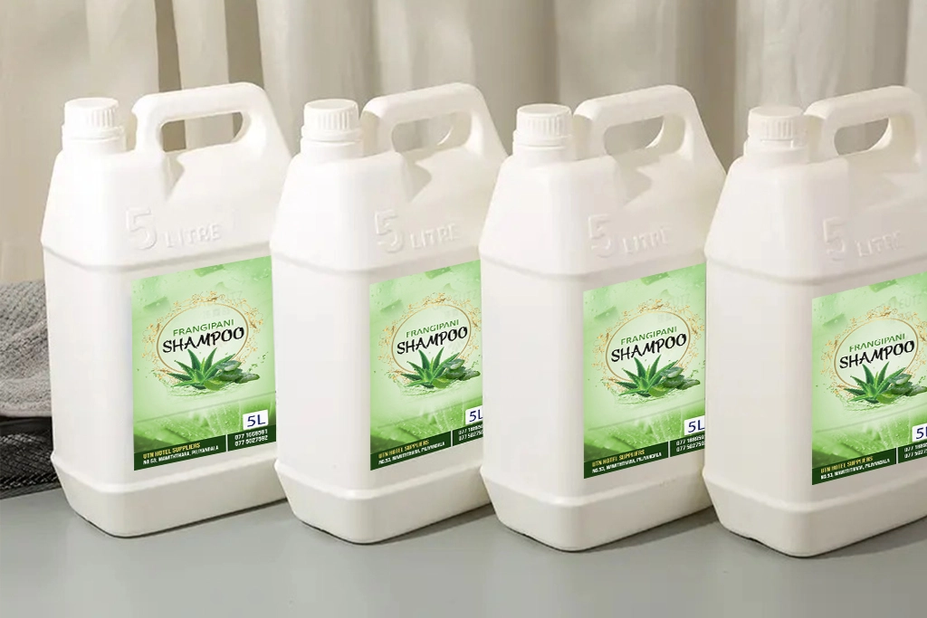 Shampoo Bottle (5l) Hotel amenities sri lanka